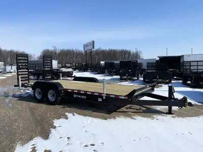 Canada Trailers Equipment Hauler Trailer 15,120 lbs. GVWR is $7,845.00 or $156.89/month! Ord: 84363-...