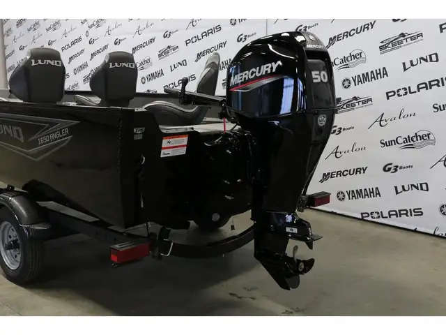 2024 Lund 1650 ANGLER TILLER + MERCURY 50 HP & remorque in Powerboats & Motorboats in Laurentides - Image 10