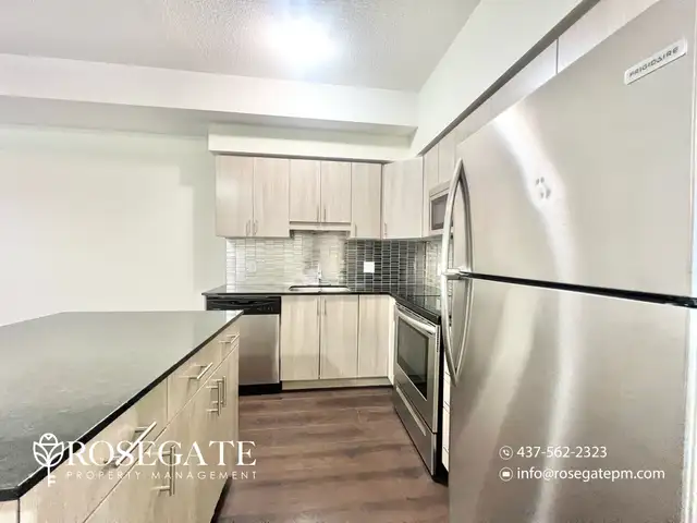 Modern 2-Bedroom Condo-Townhouse with Balcony & Parking – Kitche in Long Term Rentals in Kitchener / Waterloo - Image 3