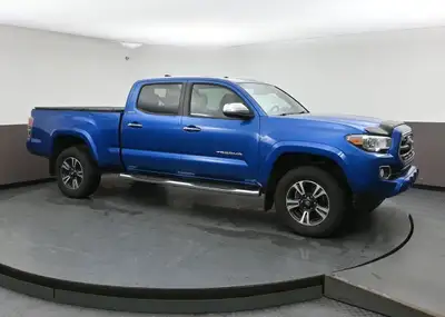 The 2017 Tacoma Limited is equipped with a 3.5-liter V6 engine that produces 278 horsepower and 265...