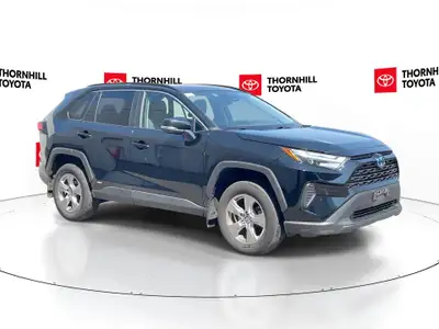 Thornhill Toyota Proudly Presents This Black 2024 Toyota RAV4 Hybrid with XLE AWD Package, Featuring...