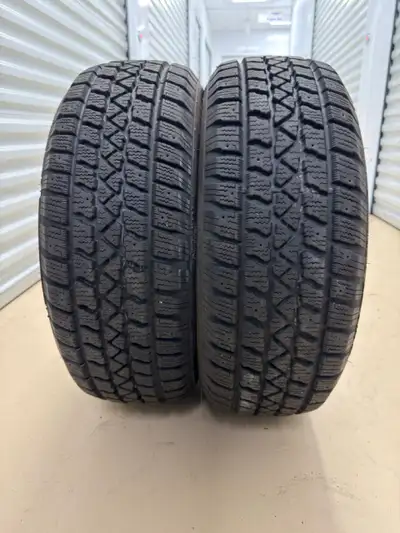 2 Tires Size: 215/60 R16 Winter Tires Arctic Claw Price: $160 for all Clean and ready to install Sto...