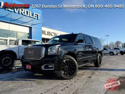 Navigation, Leather Seats, Cooled Seats, Wireless Charging, Rear View Camera! This 2016 GMC Yukon XL...