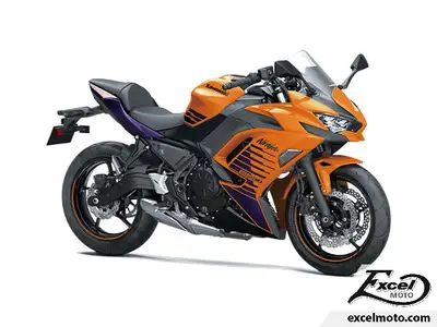 Excel Moto 2025 Kawasaki NINJA 650 2025 Kawasaki NINJA 650 kawasaki NINJA650 2025 orange Offrez-vous...