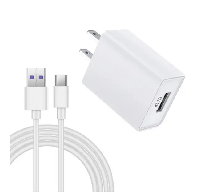 New 20W USB Type C Charger Set (Wall Charger + Cable) for Latest