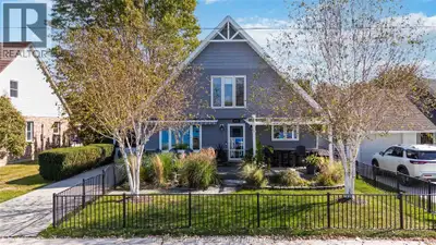 Stunning A Frame home fronting on the St Clair River, in the Village of Port Lambton. Enjoy the view...