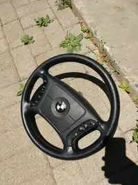 BMW 3 Series E46 99-06 Steering Wheel and Airbag OEM Sedan Coup