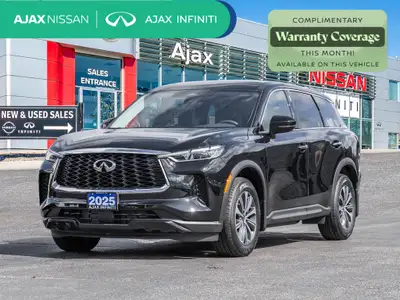 2025 INFINITI QX60 PURE NO ACCIDENTS | NO NEW VEHICLE FEES | AWD | HEAVILY DISCOUNTED | Mineral Blac...
