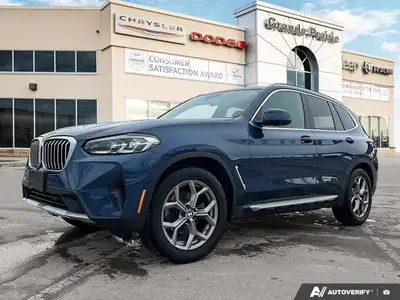 2023 BMW X3 xDrive30i - Grande Prairie Subaru 2023 BMW X3 xDrive30i Vehicle Highlights: Heated Seats...