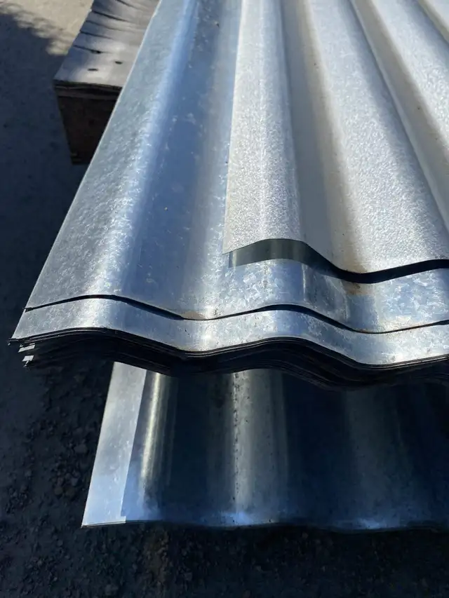 NEW 29 GAUGE CORRUGATED GALVANIZED 29 GAUGE STEEL SIDING in Roofing in Medicine Hat - Image 5