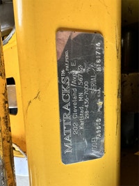 1 set of Mattracks TA 9000 Series for Swathers Mat Tracks Located near Westlock, AB Hardly used. Onl... (image 6)