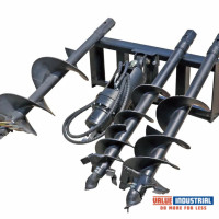 Industrial Strength Auger Attachment Combo - 3 Sizes