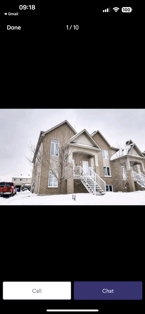 Stunning apartment located in a triplex at 366 rue du Prado (Plateau), Gatineau, QC. This 2-bedroom...