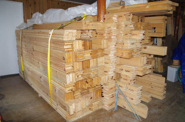 Kit de bois pièces sur pièces neuf de marque Bo-Camp pour chalet dans Planchers et murs  à Shawinigan - Image 2
