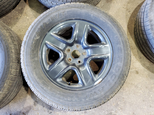 235 65 17 - RIMS AND TIRES - ALL SEASON - TOYOTA RAV4 AND OTHERS in Tires & Rims in Kitchener / Waterloo - Image 3