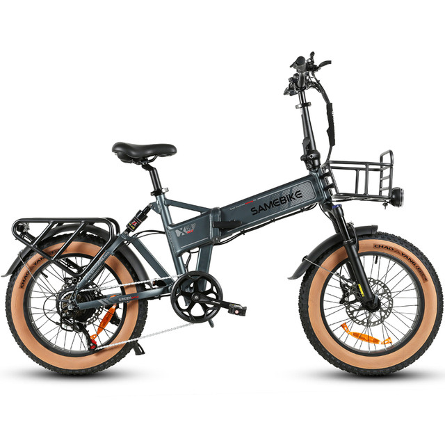 1000W Fat Tire Folding Ebike 45km/h 120km Range Free Shipping in eBike in Victoria - Image 3