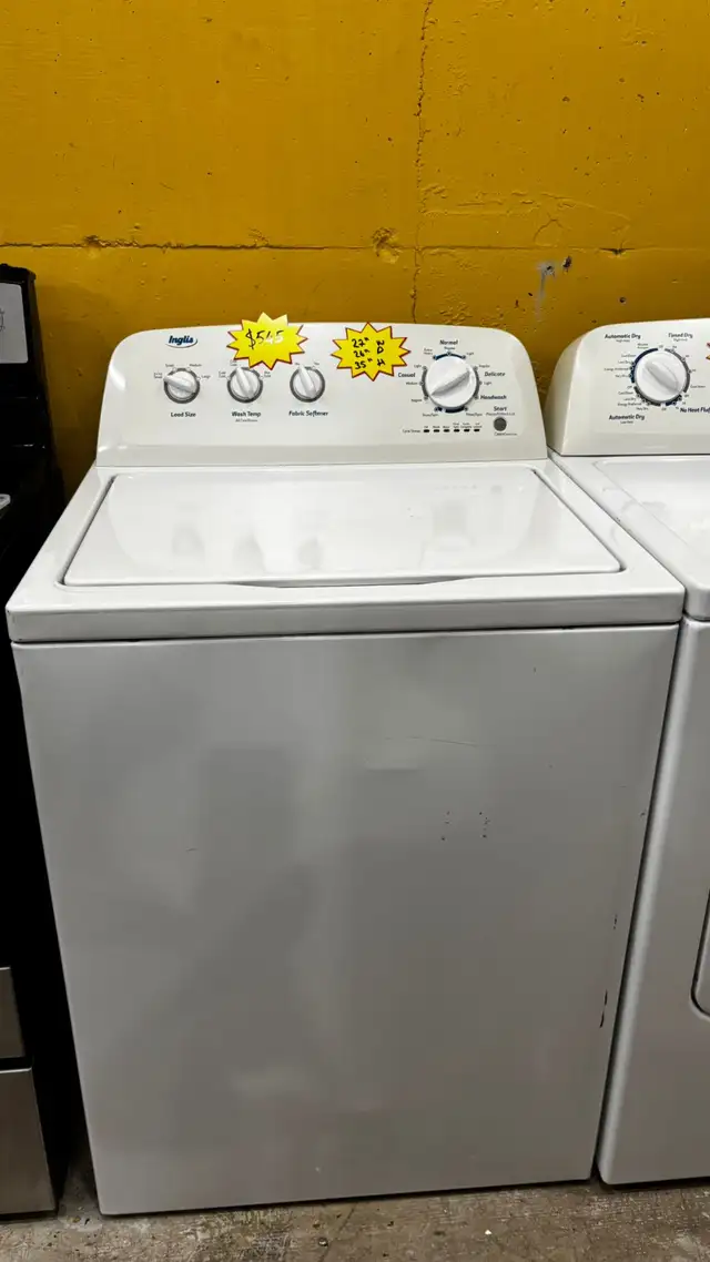 Inglis Set Washer&Dryer 30 Days WarrantyHi-Life Used in Washers & Dryers in Kitchener / Waterloo - Image 3
