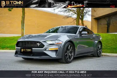 2021 Ford Mustang EcoBoost Premium High Performance Package finished with Recaro Leather Seats and a...
