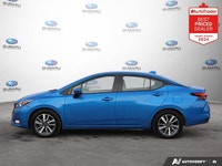 New Price! Blue 2024 Nissan Versa 1.6 SV FWD CVT with Xtronic 1.6L 4-Cylinder DOHC 16V HEATED SEATS,... (image 1)