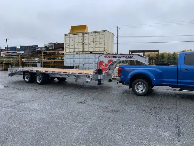 2025 N&N BUF255G24K 30ft flatbed galvanized 12K axles in Cargo & Utility Trailers in Winnipeg - Image 9