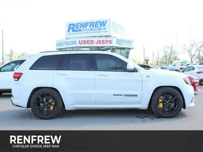 This 2018 Jeep Grand Cherokee Trackhawk is an absolute masterpiece of engineering, and is a local, l...
