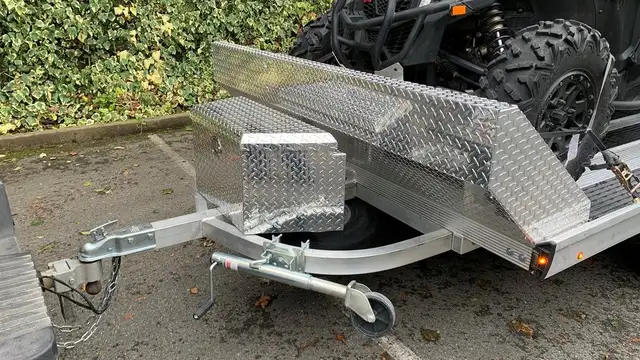 2025 Marlon TONGUE TOOLBOX For Utility/Motorcycle Trailer/Norths in Cargo & Utility Trailers in Edmonton - Image 2