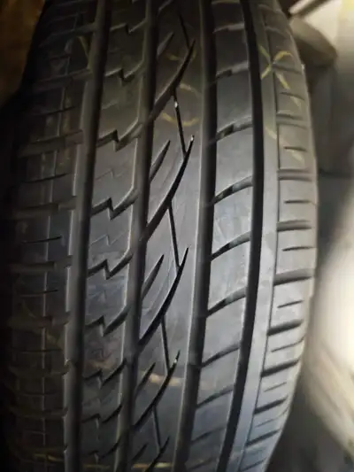 ONE 85% NEW CONTINENTAL 235/60R18 107V CROSS CONTACT Looking for a variety of tire brands and sizes?...