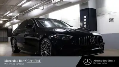 This Mercedes-Benz C-Class has a powerful Intercooled Turbo Gas/Electric I-4 2.0 L/121 engine poweri...