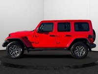 This 2026 JEEP WRANGLER 4-DOOR SAHARA has the following options Cloth Low-Back Bucket Seats, Remote... (image 1)