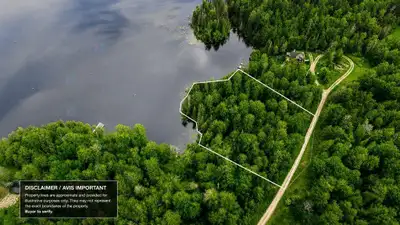 Welcome to Chemin Hickey, a fantastic opportunity to build your dream waterfront home or cottage alo...