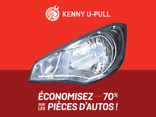 Phares usagés - Large inventaire chez Kenny U-Pull Drummondville in Other Parts & Accessories in Drummondville