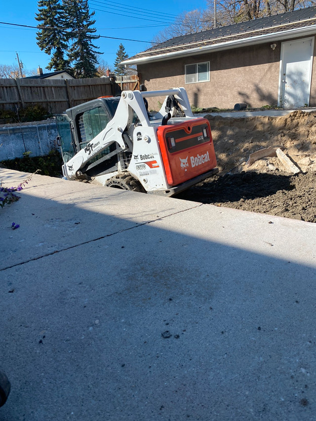 Skid steer services. in Excavation, Demolition & Waterproofing in Winnipeg - Image 3