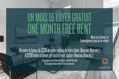 345 rue De La Gauchetiere - Mosaique Apartment for Rent