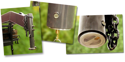 GanderLock Ultimate Gooseneck Trailer Lock. For Gooseneck Flatdeck Trailers, Horse Trailers, Stock T...