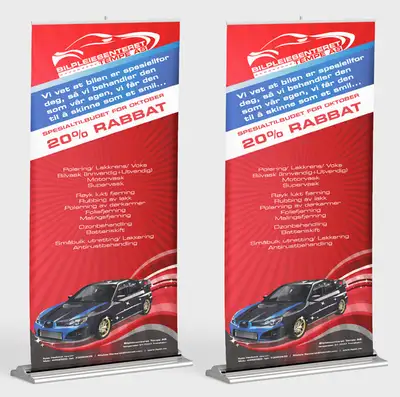 Roll Up Banner 33"x81" 13oz Matte Vinyl $149 Free Delivery GTA!!, View more