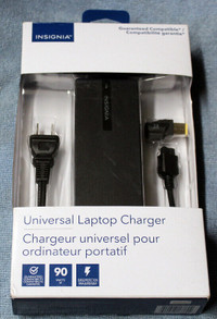 INSIGNIA UNIVERSAL 90W LAPTOP CHARGER - NS-PWLC591-C