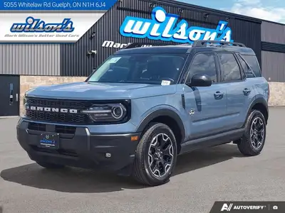 Check out this certified 2025 Ford Bronco Sport Outer Banks | Heated Seats | Remote Start | Lane Kee...
