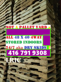 ♻ DRY 48x40 ♻ wood OR ✔ OR plastic READY NOW 416*791*9308 ERIC