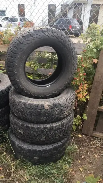 BF Goodrich All TERRAIN T/A LT 265/70 R17(Set of 4 winter tires) $240 Set of 4 winter tires for sale...