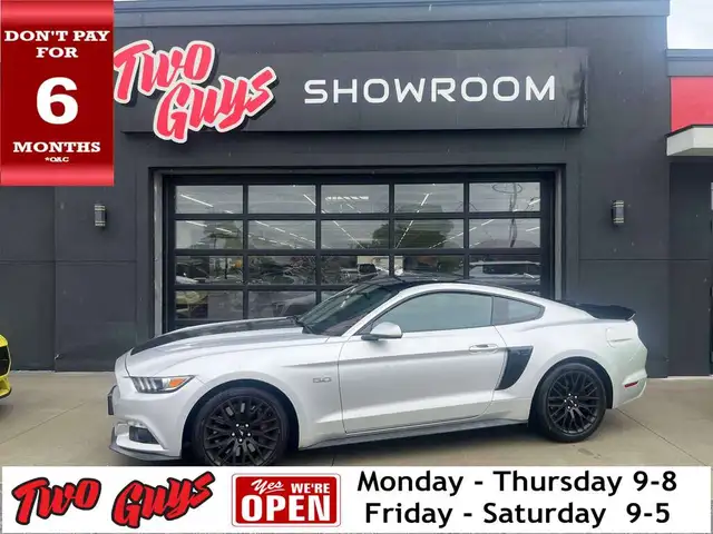 2017 Ford Mustang GT Leather Back Up Camera