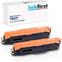 NEW 2x Toner Cartridge / cartouche (for Brother printer TN227BK)