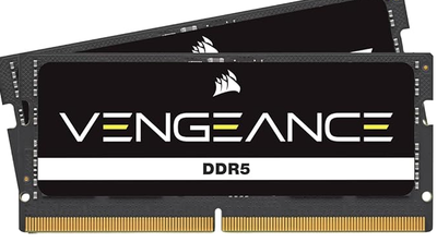 CORSAIR Vengeance DDR5 SODIMM 32GB (2x16GB) DDR5 5600MHz C48, View more
