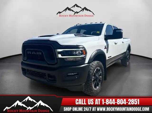 ONE OWNER 2024 RAM 2500 CREW CAB DIESEL WITH REBEL OPTIONS PKG