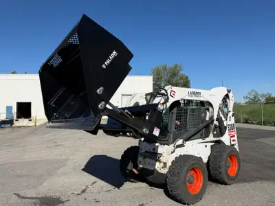 The Bradco High-Dump line of buckets allow users to increase the dumping height of their machine by...