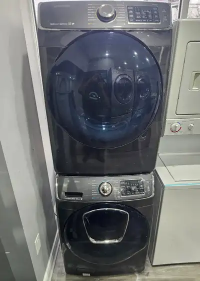WOW!! Samsung 27" Black Stainless Steel Frontload Washer Drye, View more