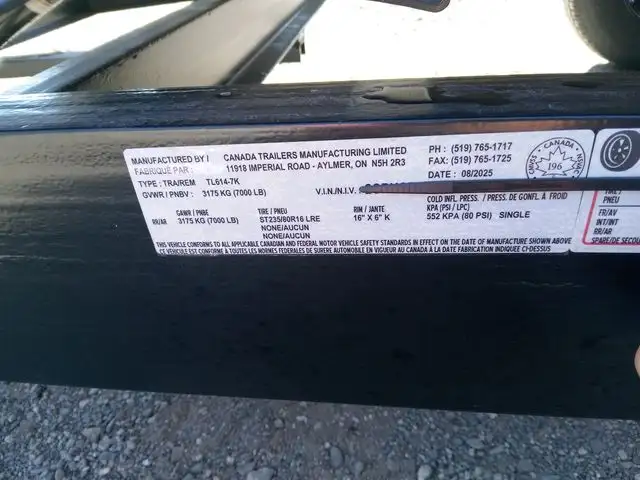 2026 Canada Trailers 6x14ft Gravity Tilt in Cargo & Utility Trailers in Calgary - Image 16