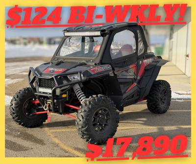 REDUCED!! PAYMENTS AS LOW AS $124 BI WEEKLY! SELLING 2017 POLARIS RZR XP 1000 LE IN EXCELLENT SHAPE!...