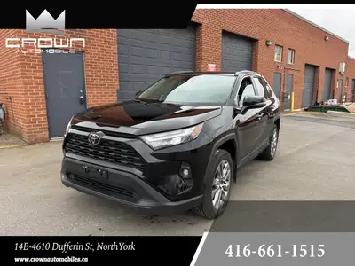 2025 TOYOTA RAV4 XLE AWD PREMIUM PACKAGE, LOADED WITH LEATHER SEATS, 19 UPGRADE WHEELS, SUNROOF, PUS...