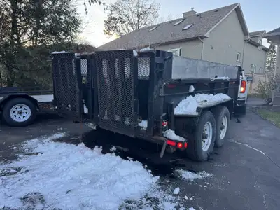 7 ton combo dump 76"x12' with ramp and tarp kit ...