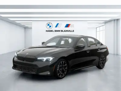 2026 BMW 330i Loc. 48 m. 834$/mois à 0.99%, 2500$ comptant Incluant les offres de fidélité BMW et of...